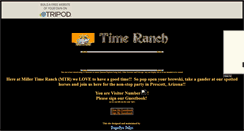 Desktop Screenshot of millertimeranch.tripod.com