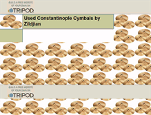Tablet Screenshot of constantinople-cymbals.tripod.com