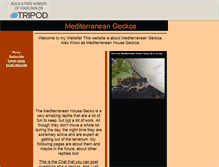 Tablet Screenshot of geckoguy1.tripod.com