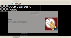 Desktop Screenshot of golddust77505.tripod.com