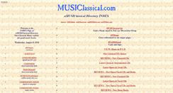 Desktop Screenshot of musiclassical.tripod.com