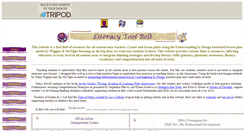 Desktop Screenshot of literacytoolbelt.tripod.com