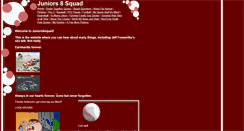 Desktop Screenshot of juniors8squad.tripod.com