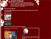 Tablet Screenshot of juniors8squad.tripod.com