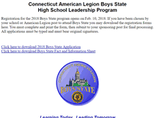 Tablet Screenshot of ctboysstate.tripod.com