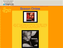 Tablet Screenshot of bosson4life.tripod.com