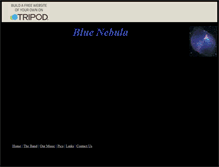 Tablet Screenshot of bluenebulaband.tripod.com