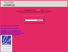 Tablet Screenshot of juniorleague.tripod.com