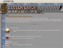 Tablet Screenshot of davidcoen.tripod.com