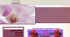 Desktop Screenshot of domesticviolenceny.tripod.com