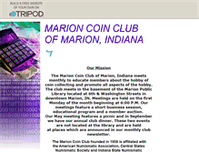 Tablet Screenshot of marioncoinclubin.tripod.com