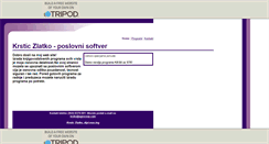 Desktop Screenshot of krstic.z.tripod.com