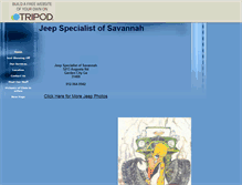 Tablet Screenshot of jeepofsavannah.tripod.com