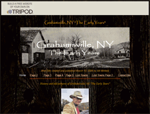 Tablet Screenshot of grahamsvilleny.tripod.com