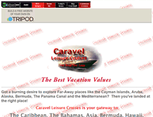 Tablet Screenshot of caravel.tripod.com