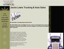 Tablet Screenshot of jackielewisautosales.tripod.com