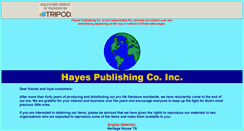 Desktop Screenshot of hayespub.tripod.com