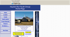 Desktop Screenshot of haydenyouth.tripod.com
