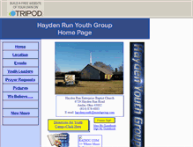 Tablet Screenshot of haydenyouth.tripod.com