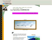 Tablet Screenshot of cornejo2.tripod.com