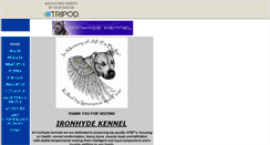 Desktop Screenshot of ironhydekennel.tripod.com