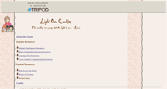Desktop Screenshot of lightourcandles.tripod.com