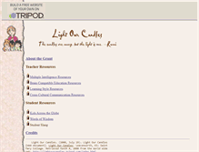 Tablet Screenshot of lightourcandles.tripod.com