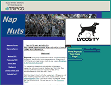 Tablet Screenshot of napnuts.tripod.com