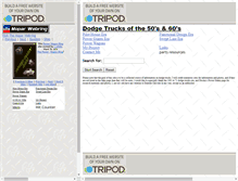 Tablet Screenshot of dodgetruckguy.tripod.com
