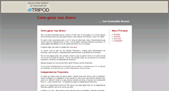Desktop Screenshot of comoganarmasdinero.tripod.com