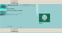 Desktop Screenshot of dj-iky.tripod.com