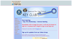 Desktop Screenshot of dbhs-keyclub.tripod.com