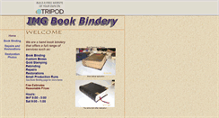 Desktop Screenshot of imgbookbindery.tripod.com