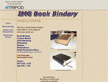 Tablet Screenshot of imgbookbindery.tripod.com