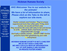 Tablet Screenshot of hickmanhumanesociety.tripod.com