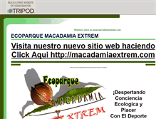Tablet Screenshot of ecoparquemacadamia.tripod.com