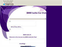 Tablet Screenshot of bmwisettacarclub.tripod.com