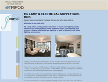 Tablet Screenshot of mllamp.electrical.tripod.com