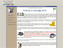 Tablet Screenshot of eastridgehoa.tripod.com