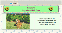 Desktop Screenshot of biscuitdog1.tripod.com