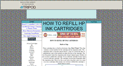 Desktop Screenshot of howtorefillhpink.tripod.com