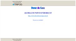 Desktop Screenshot of deverdecasa.br.tripod.com