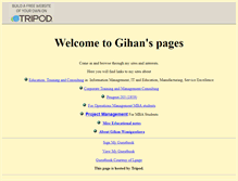 Tablet Screenshot of gihans.tripod.com