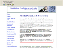 Tablet Screenshot of mobile-user-leads.tripod.com