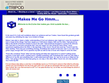 Tablet Screenshot of makesmegohmm.tripod.com