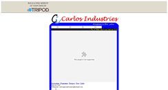 Desktop Screenshot of carlosindustries.tripod.com
