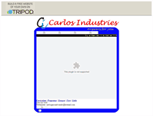 Tablet Screenshot of carlosindustries.tripod.com