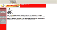 Desktop Screenshot of pmatournaments.tripod.com