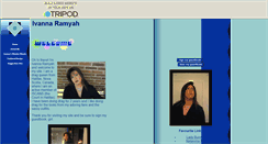Desktop Screenshot of ivannaramyah.tripod.com