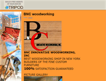 Tablet Screenshot of bncwoodworking.tripod.com